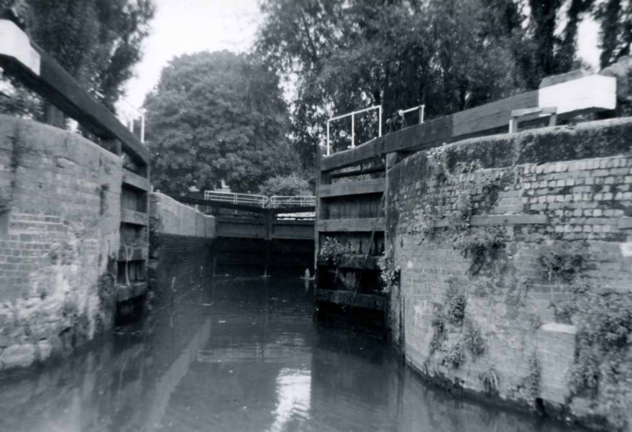 Lock into River Avon from Severn 1969